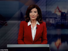 A governadora de Nova York, Kathy Hochul, lançou um novo ataque ao acusador do Coronel 7 depois de perguntar se descrever suas alegações como verdadeiras prejudicaria o caso.