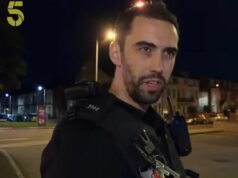 Oficial apresentado no Police Interceptor do Channel 5 ‘foi perseguir uma colega depois de trocar mensagens quentes durante o serviço’