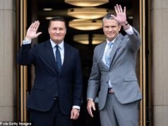 Não abandone a Ucrânia, disse Wes Streeting a Hegseth em sua primeira visita aos Estados Unidos