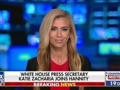 A secretária de imprensa de Trump, Katie Zakaria, sugere que se arrepende de ter feito perguntas no Rocky First Briefing enquanto Sean Hannity a questiona sobre a alegação de ‘advogado’