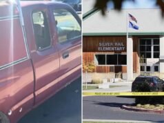 O herói que confrontou o atirador da escola Bend compartilha um vídeo mostrando seu caminhão crivado de balas após o massacre que matou três crianças e seu professor: ATUALIZAÇÕES AO VIVO