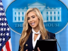 Katie Zakaria foi brutalmente demitida quando o machado de Trump entrou no escritório no meio da entrevista para dar um tapinha no ombro do condenado segundo da imprensa: ‘JD quer uma palavra’