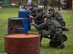 Centenas de soldados britânicos dirigem-se à Polónia para ensaiar a missão na Ucrânia
