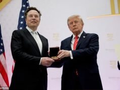 Elon Musk é ‘responsável’ pela desaceleração do sistema de satélite Starlink que impediu a Ucrânia de interceptar drones russos e atacar atrás das linhas inimigas