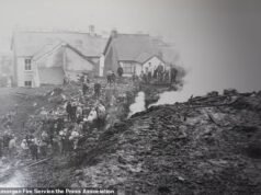 Tragédia que assombrou a falecida Rainha: fotos dos bombeiros do desastre de Aberfan que matou 116 crianças e 28 adultos foram divulgadas pela primeira vez antes do 60º aniversário