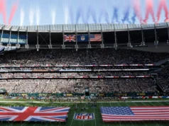 Classificando os jogos internacionais restantes da NFL, começando com o confronto Colts-Commanders de domingo