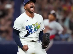 Fredy Peralta volta às suas raízes, apoia-se na bola rápida de 4 costuras para derrotar os Guardians na vitória do Rays no ALCS