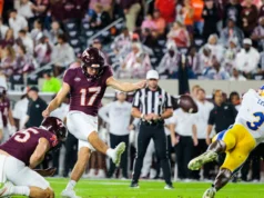 Pitt derrotou Virginia Tech por 35-33 quando o field goal da vitória dos Hawkeyes parecia ser vertical.