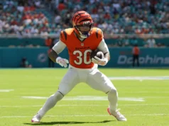 Relatório RB da semana 5 do Fantasy Football: Chase Brown e Cam Skatebo ficam aquém, apesar de papéis importantes