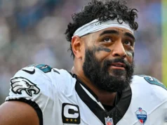 Jordan Mailata, dos Eagles, reflete sobre a perda da linha ofensiva do time e as consequências do jogo de Londres: ‘Uma semana longe do inferno’
