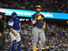A varredura dos Brewers sobre os Dodgers seria a primeira desse tipo