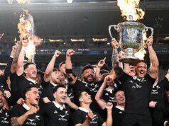 Os All Blacks venceram a Austrália e retiveram a Bledisloe Cup