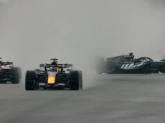Verstappen vence o sprint após queda de Russell