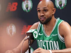 A maior questão do Boston Celtics pode ser se Derrick White está de volta de uma crise