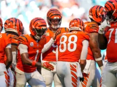 Os Cincinnati Bengals estão bem. Muito longe do padrão do Super Bowl, Williams
