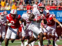 Indiana WR Nick Marsh recebe adereços monstruosos de Robert Griffin III