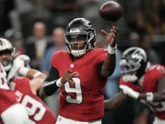 Michael Penix Jr., do Falcons, tem a reação certa para vencer o Saints