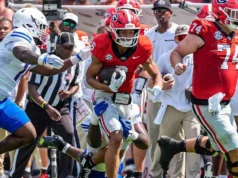 Georgia WR Isiah Canyon cancelado para confronto no Alabama