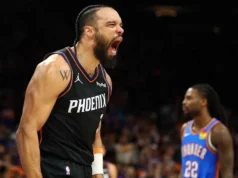 Dillon Brooks imediatamente voltou ao seu BS na pré-temporada, e John Collins ficou furioso com isso.
