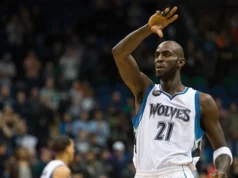 Minnesota explode com piada da NSFW estendendo a aposentadoria da camisa de Kevin Garnett