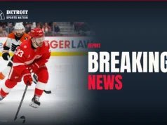 É amplamente divulgado que os Red Wings estão se aproximando da extensão de Alex DeBrincat