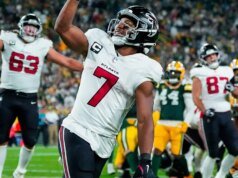 Os Falcons enfrentam um teste histórico contra o Saints na noite de segunda-feira