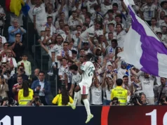 Bellingham, Vinicius e outros mandam mensagens para Yann Diomonde após o primeiro gol do Real Madrid