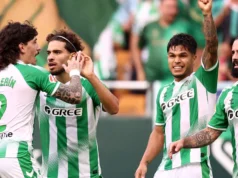 O Real Betis igualou a marca dos 90 anos com uma vitória sobre o Osasuna