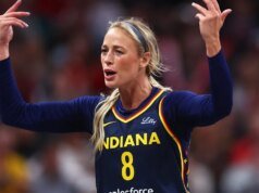 A analista da WNBA, brincando, comparou o elogio de sua mãe, Sophie Cunningham, a ‘Bin Laden’