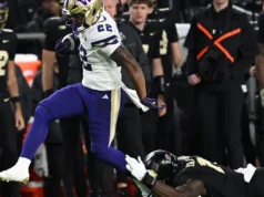 A linha ofensiva de Washington teve um esforço de recuperação na vitória contra Purdue
