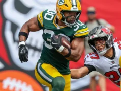 Os Packers colocaram o running back Chris Brooks na reserva de lesões