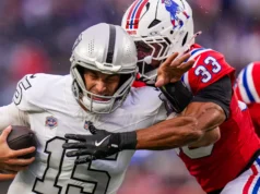 Raiders QB Fernando Mendoza superou Tyler Shoff em apenas 8 passes