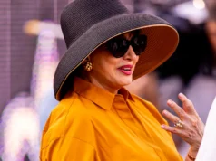Gayle Benson fez uma rara aparição no treino do Saints após o grande discurso