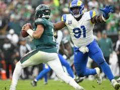 Eagles explicam o cronograma médico por trás da ausência de Jalen Hurts na semana 6