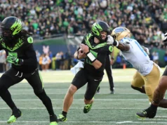 Big Ten admite que o árbitro apela à falha na conversão de dois pontos do Oregon na derrota por 17-15 para a UCLA