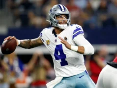 Quinta à noite futebol: Cowboys vencem Bucs por 10-7 no intervalo