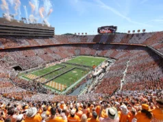 Qual é a previsão do tempo para Alabama x Tennessee no confronto da semana 7?