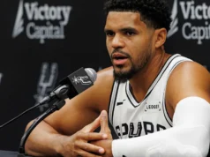 Os Spurs têm Tobias Harris listado como questionável para a abertura da temporada devido a lesão