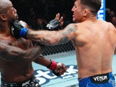 Vídeo do UFC 332: Esteban Ribovis derruba King Green várias vezes para ganhar a vitória no primeiro round por paralisação