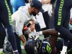 A estrela dos Seahawks, Leonard Williams, acredita que evitou uma grave lesão no tornozelo