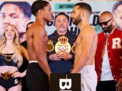 Floyd Schofield x Lucas Bahdi: blog ao vivo e resultados, atualizações rodada a rodada!