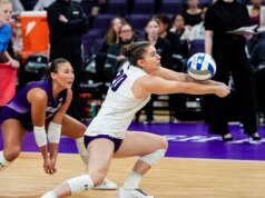 Northwestern perdeu em dois sets para Minnesota na noite de quinta-feira.