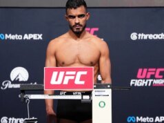 Lutador do UFC perde mais de 7 quilos