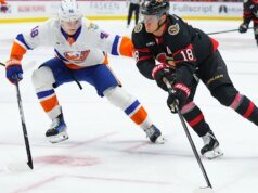 Senadores 2*, Islanders 1 (*SO): Islanders ganham pontos em jogo de estrada desequilibrado