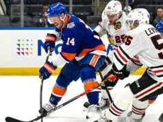 Capitão dos Islanders, Bo Horvat, sob avaliação após ‘tiro barato’ em Frank Nazar, dos Blackhawks