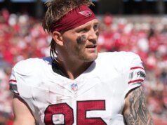 O árbitro teria sido suspenso por um incidente envolvendo Trey McBride