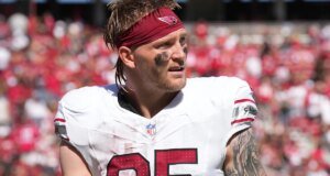 O árbitro teria sido suspenso por um incidente envolvendo Trey McBride
