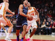 Para o novo visual do Grizzlies, Cam Boozer causou uma forte impressão na pré-temporada contra os Hawks