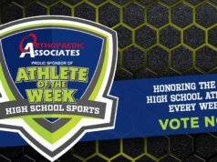 Vote no atleta do ensino médio da Courier & Press da semana de 28 de setembro a outubro. 3, apresentado por Orthopaedic Associates