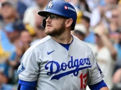 Max Muncie tem uma reação NSFW às lutas dos Dodgers no NLCS contra os Brewers